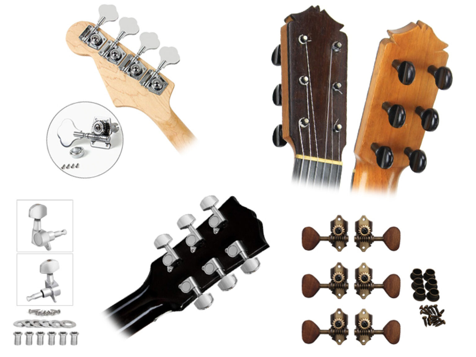 Guitar Headstock Types - Get To Know Everything About Them!